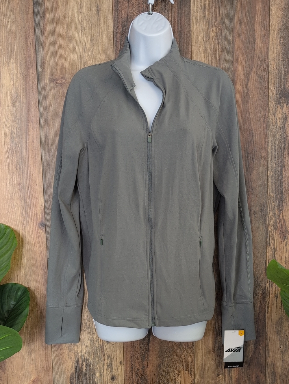 Avia Soft Sculp Utility Full-Zip Jacket NWT L          T184